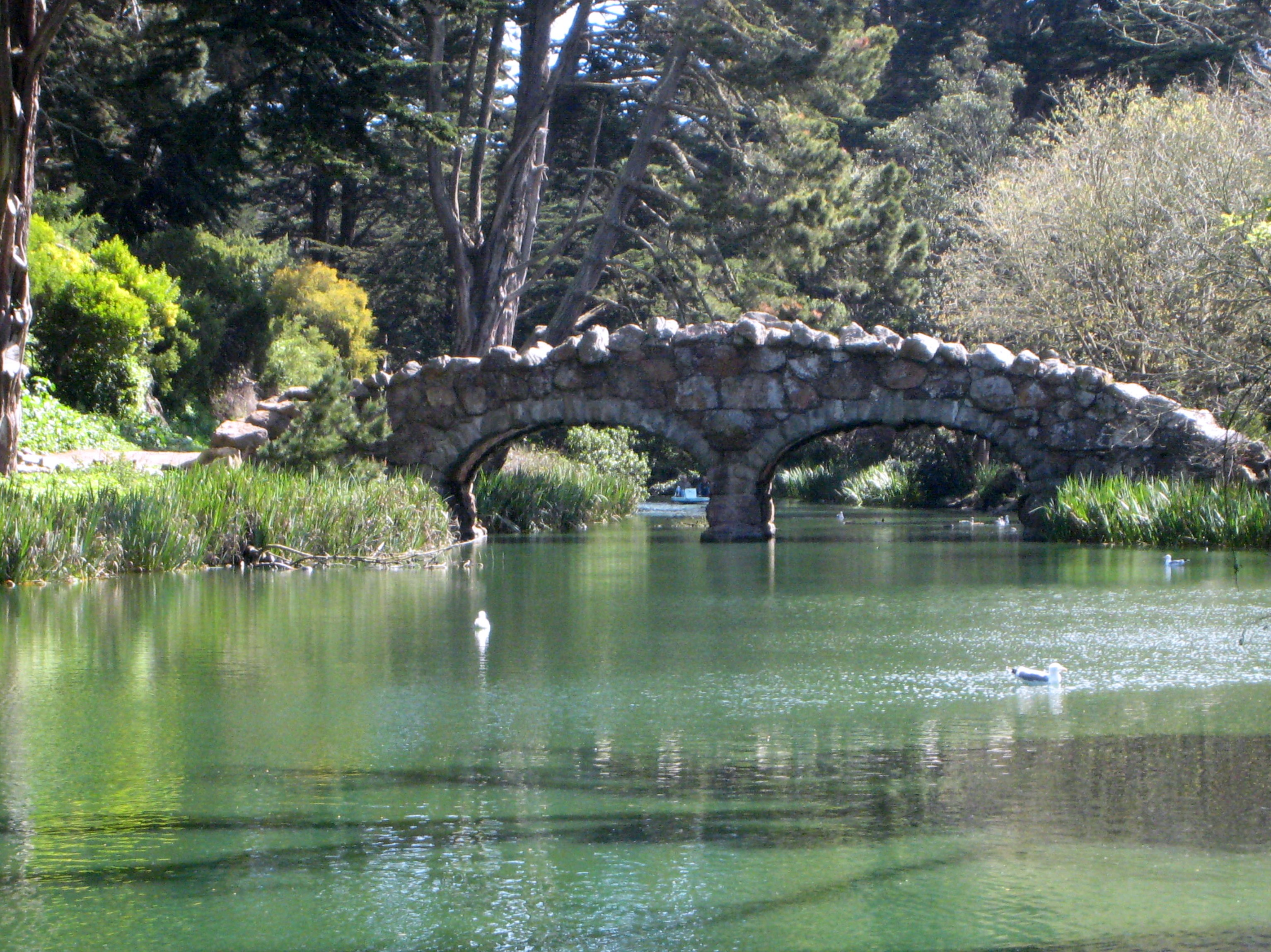 Stow Lake Bridge Traveling with Sweeney