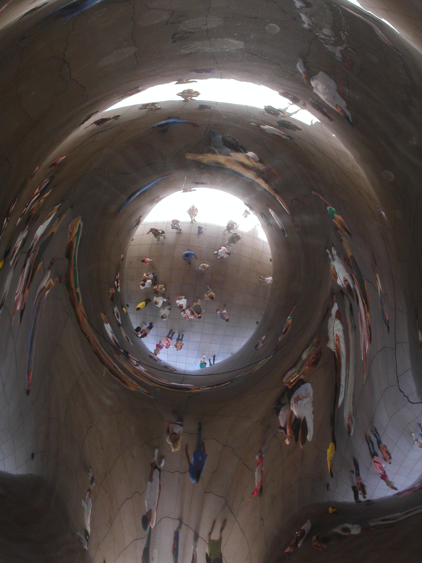 Chicgo The Bean Cloud Gate at Millennium Park