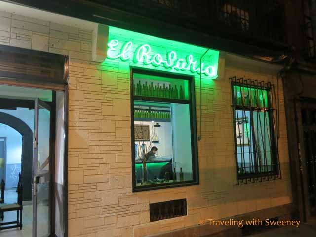 El Rosario Restaurant in Madrid, Spain