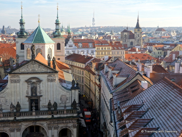 "Prague, often called the Golden City of 100 Spires"