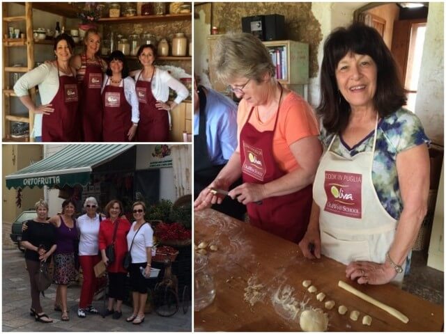 Victoria De Maio's small group activities include making pasta