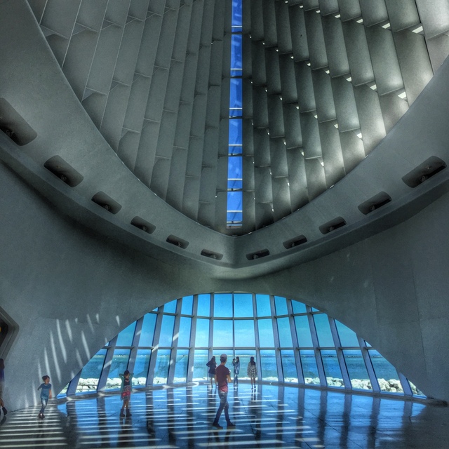 Milwaukee At Museum designed by architect Santiago Calatrava