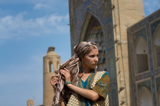 Young woman of Uzbekistan