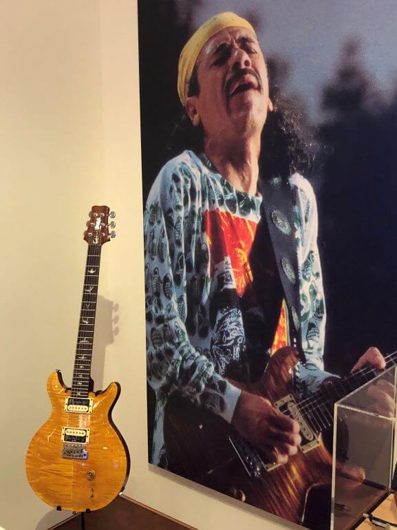 Carlos Santana exhibit at MIM (Musical Instrument Museum) in Phoenix, Arizona