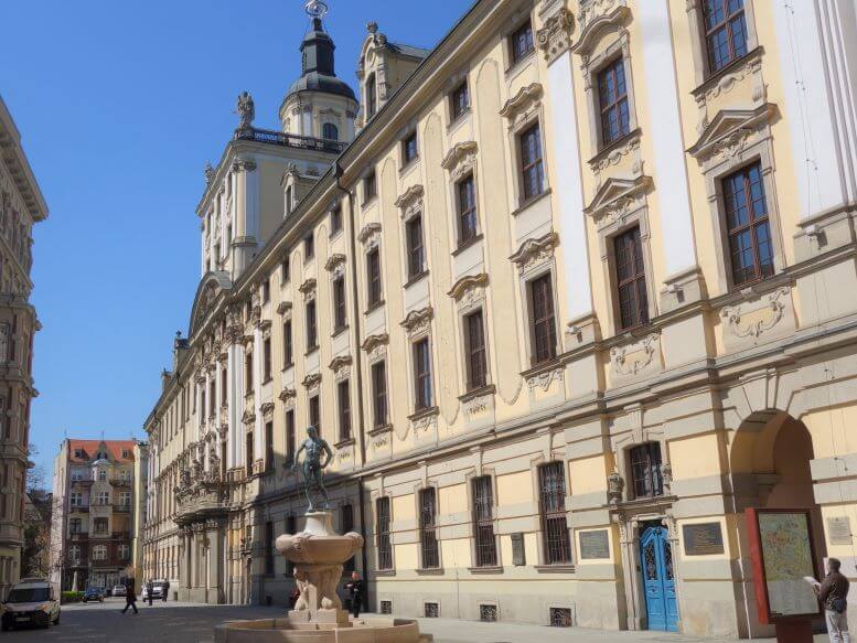 University of Wroclaw main building, Wroclaw, Poland