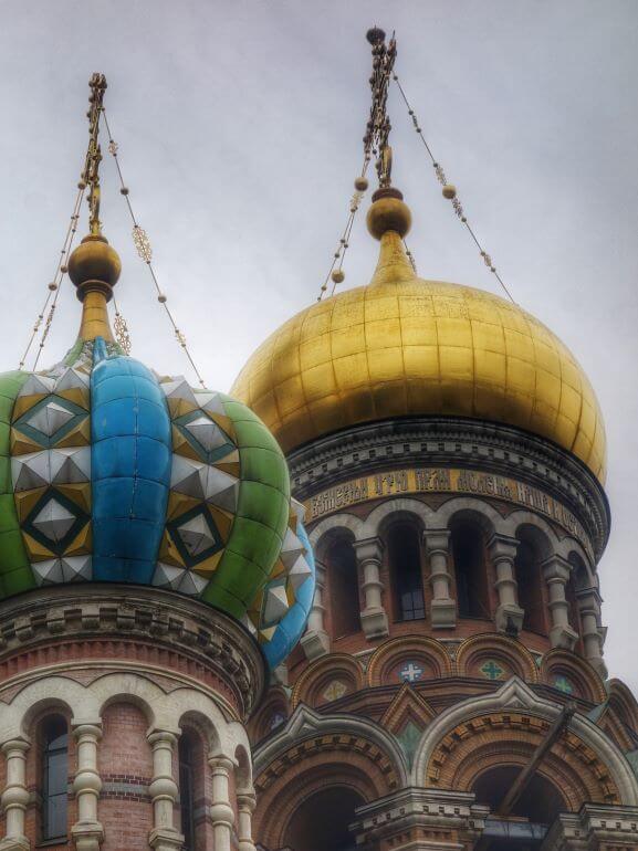 Church of Our Savior on Spilled Blood in St. Petersburg, Russia