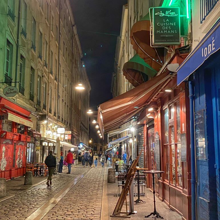 Rue des Marronniers, Lyon, France