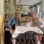 Abby Sivy and Cindy Parker of Bohemia Boulder enjoying time in Paris during art retreat