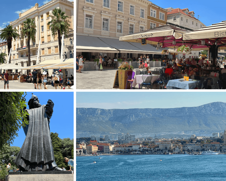Scenes of Split, Croatia during on Viking Mediterranean Odyssey cruise