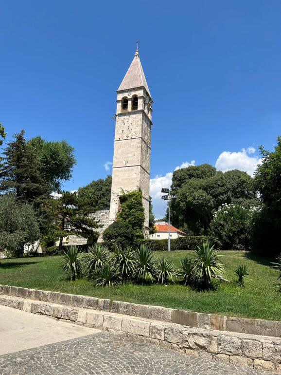 Zvonik sv. Arnira bell tower in Split, Croatia