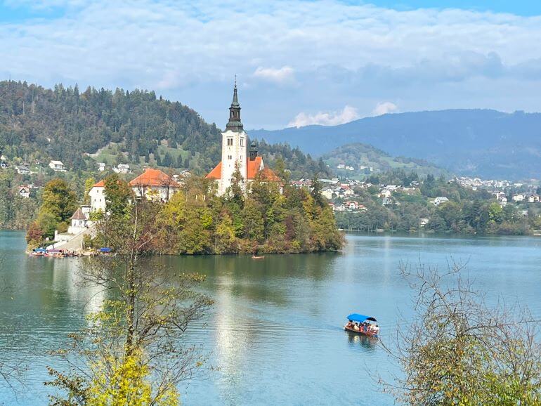 Lake Bled and Bled Island in Slovenia
