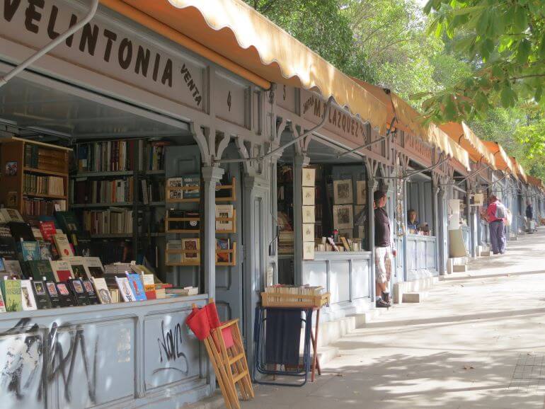 Booksellers on Cuesta de Moyano, Madrid, Spain 2012