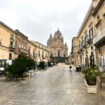 Piazza Duomo in Ragusa, Sicily, Italy