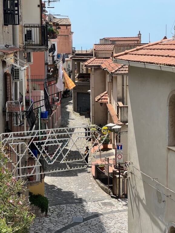 Castelmola street -- Sicily, Italy