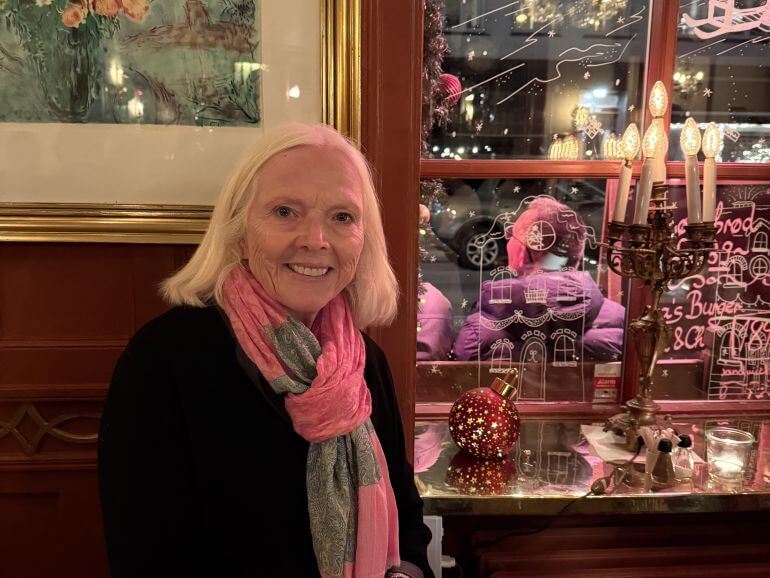 Catherine Sweeney at Restaurant Vita in Copenhagen, Denmark