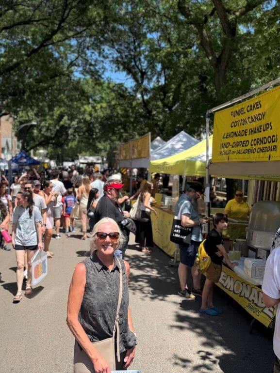 Old Town Art Fair in Chicago, Illinois