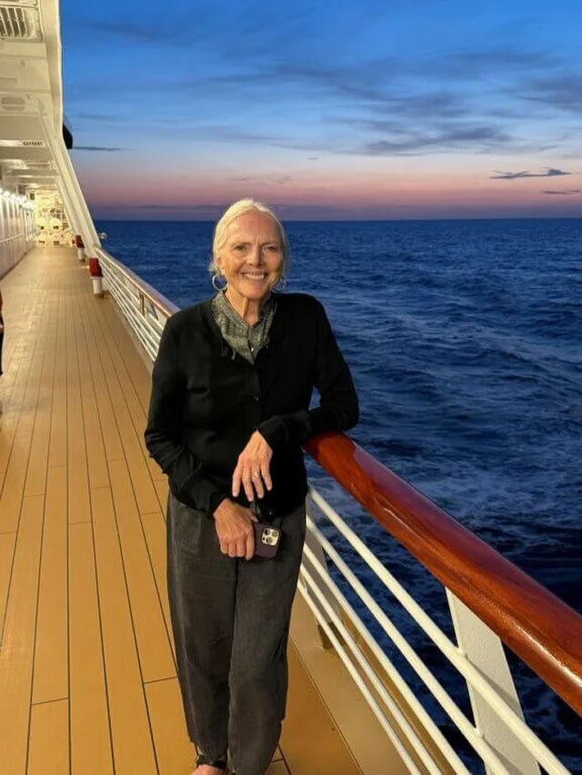 Somewhere on the English Channel just after sunset. New on the blog — the second in a series of posts about our @vikingcruises British Isles Explorer cruise. This one features destinations and shore excursions in England and Wales. Link in bio. #myvikingstory #vikingcruises #cruisetravel #britishislescruise #travelgram #englishchannel #vikingjupiter